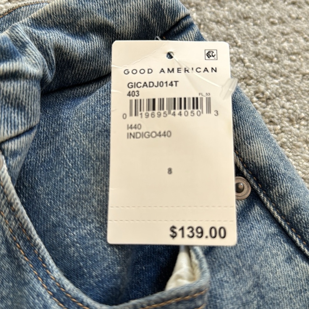 NWT GOOD AMERICAN JEANS GOOD ICON - Picture 5 of 7